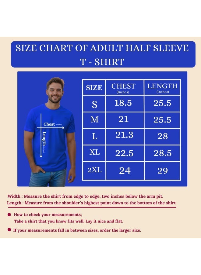 PRINTSHOP4ME India Cricket Tshirts Supporting The India Jersey Tshirts For Men,Women ,Kids To Win The Cup - Image 3